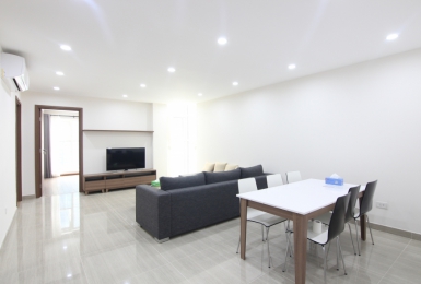 Three-bedroom apartment with full new furniture for rent in Ciputra, Tay Ho, Hanoi